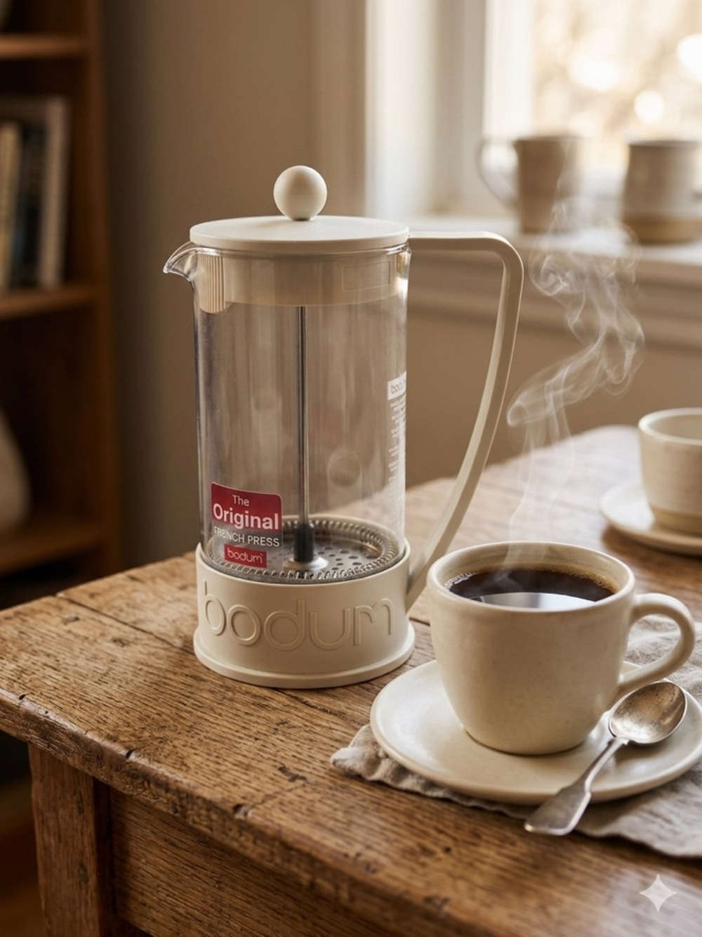 Bodum Beige Bistro French Press Coffee Maker - 8 Cup